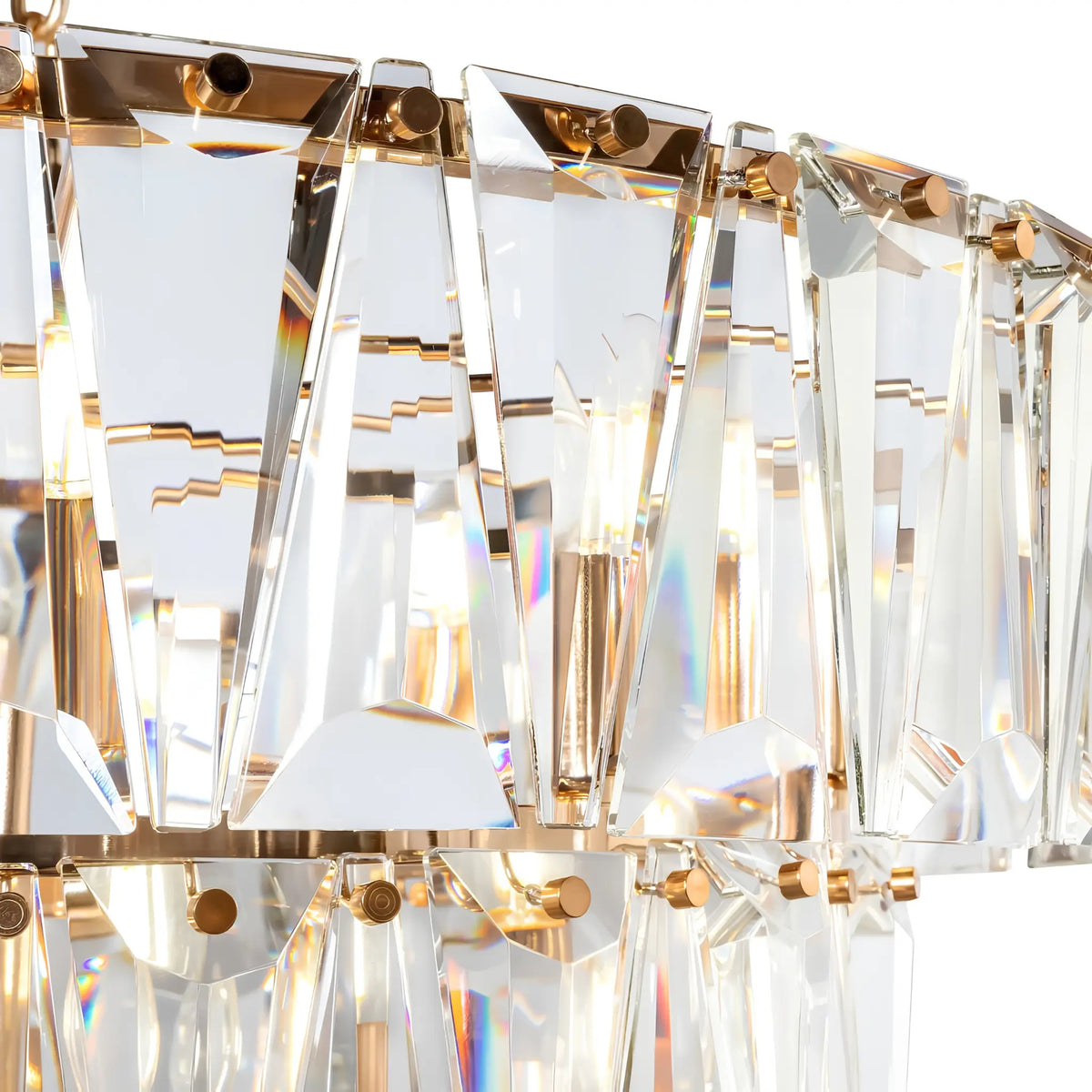 Maytoni Puntes Pendellampa Ø77 cm, Guld