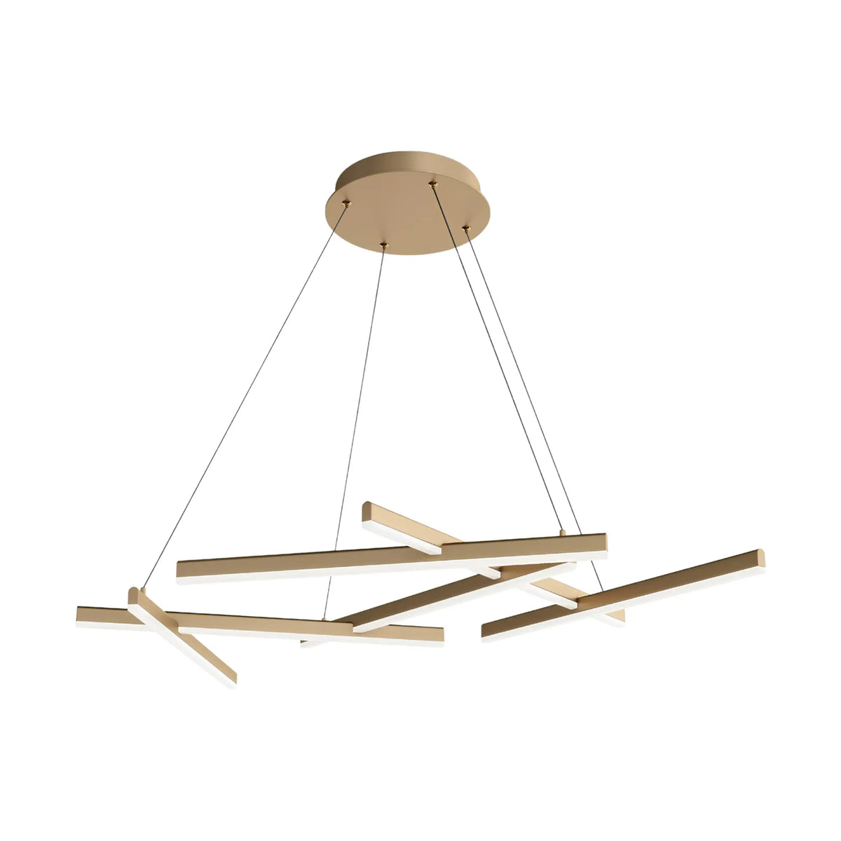Maytoni Line Pendellampa, Guld
