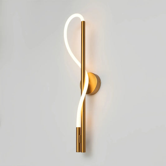 Maytoni Tau Vägglampa, Guld