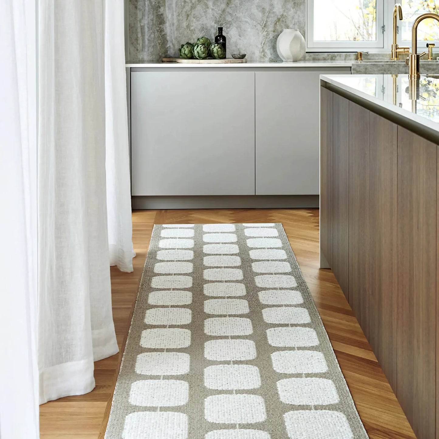 Pappelina Sten Matta 70x300 cm, Light Nougat