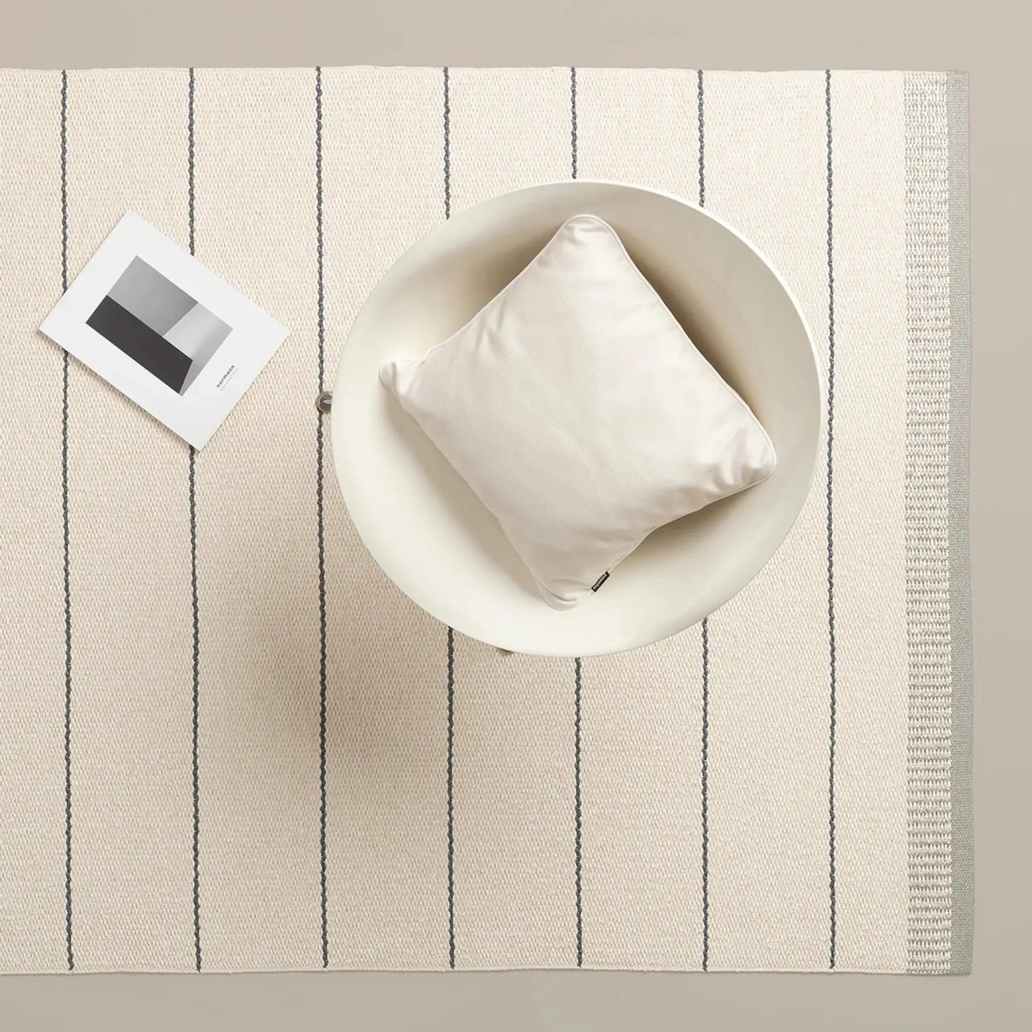 Pappelina Belle Matta 85x200 cm, Warm Grey