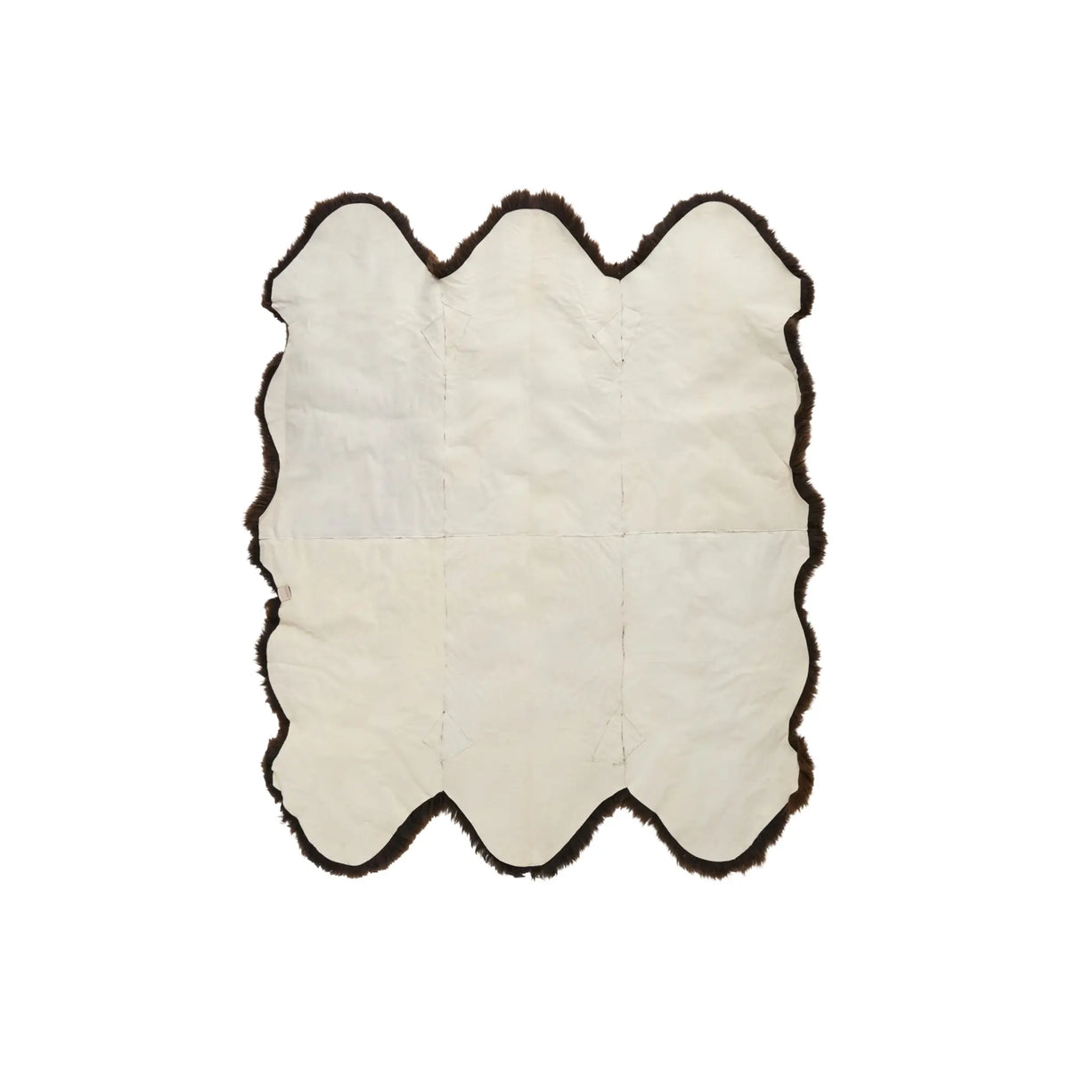 Skinnwille Gently Matta M6 165x180 cm, Naturbrun