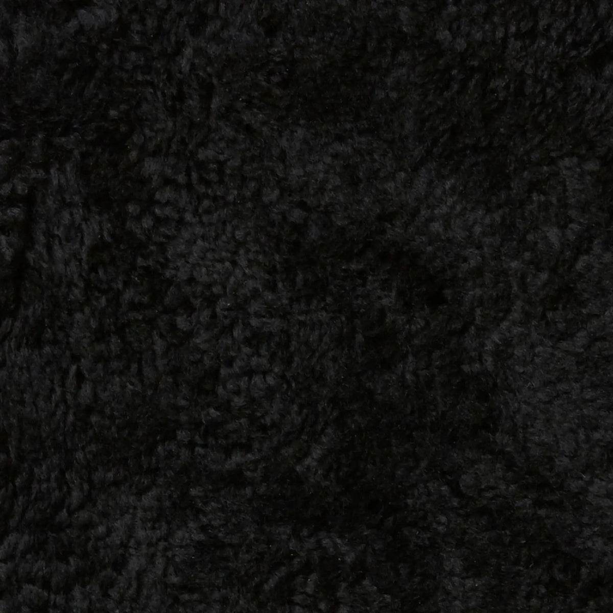 Skinnwille Curly Sittdyna 40x40 cm, Svart