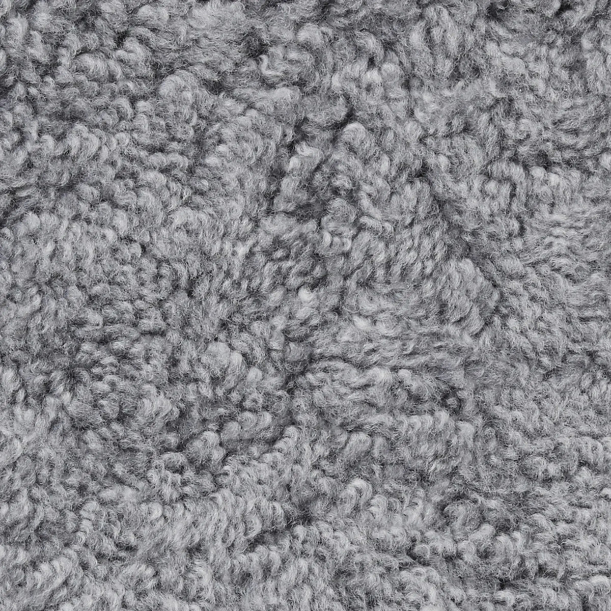 Skinnwille Curly Sittdyna 40x40 cm, Antracitgrå/Silver