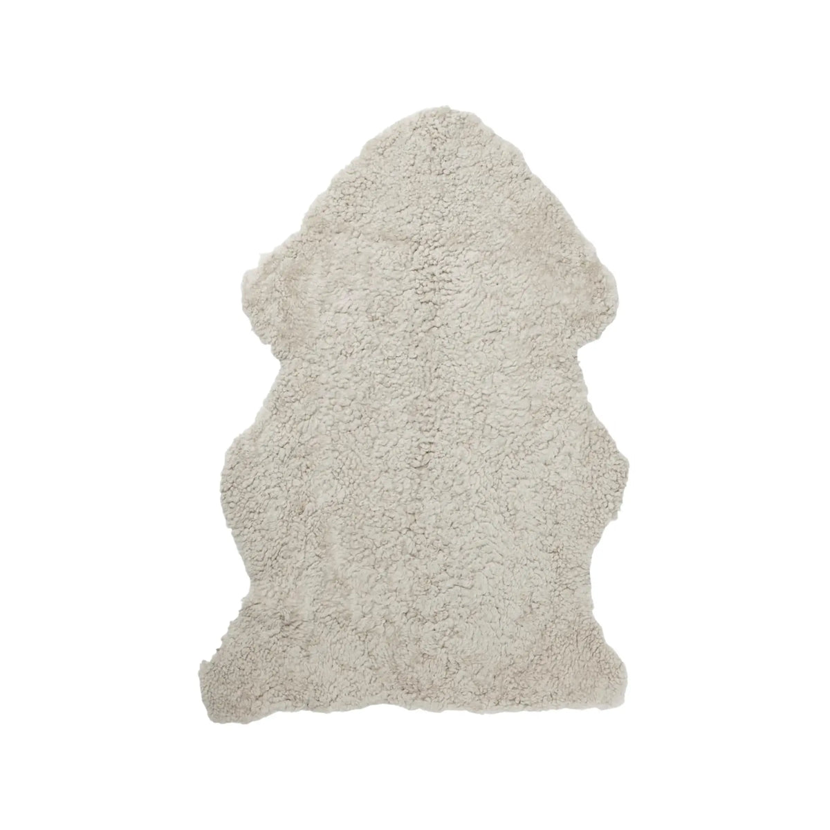 Skinnwille Curly Fårskinn 60x95 cm, Sand