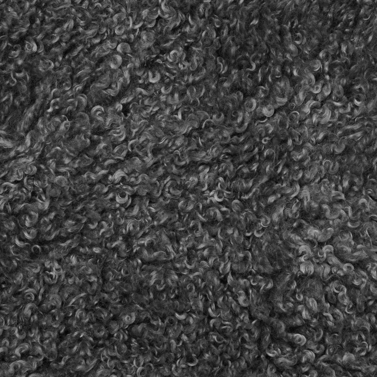 Skinnwille Wooly Pläd 120x180 cm, Grå