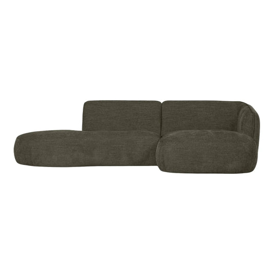 WOOOD Polly Chaise Soffa Höger, Grön