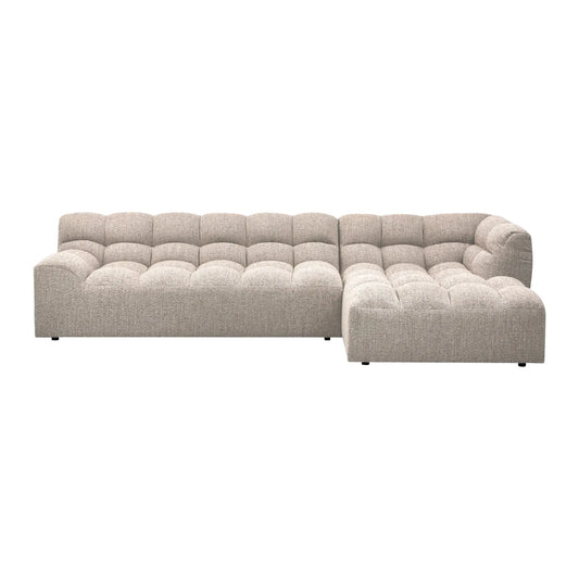 WOOOD Allure Chaise Soffa Höger Woven, Natural Melange