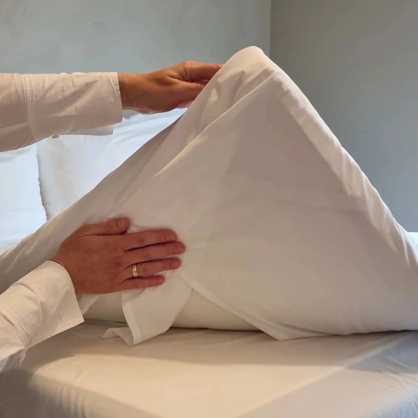 Borås Cotton Superior Underlakan Percale 180x270 cm, Vit