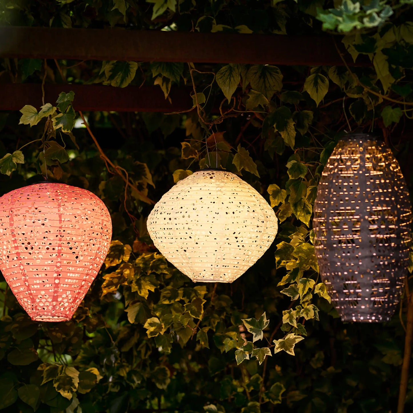 House Nordic, Harwood LED-Lykta, Vit