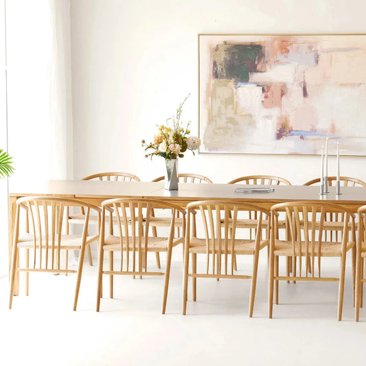 House Nordic Bowen & Agustin Matgrupp 320 cm, Natur