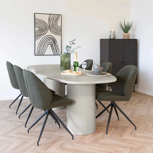 House Nordic Maranola Matbord 96x200 cm, Beige