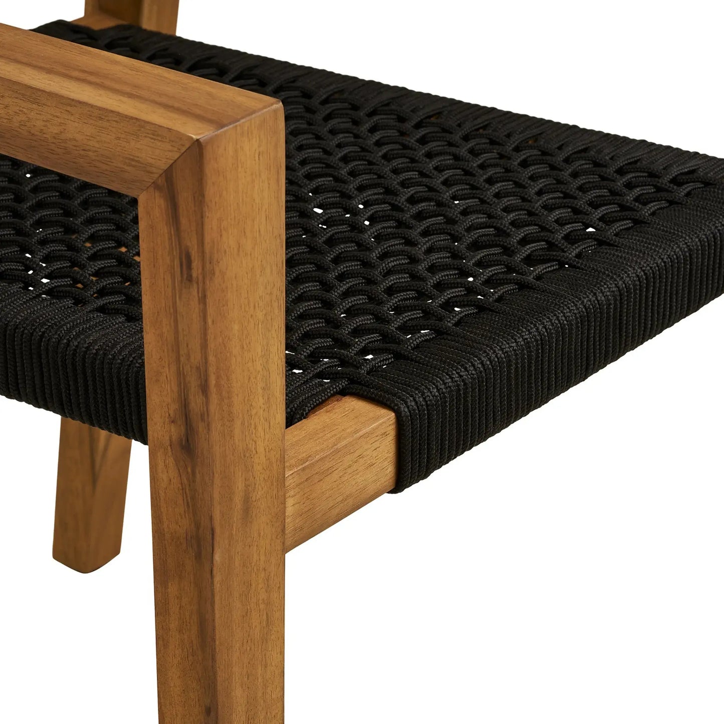 House Nordic Anzio Matstol 2-Pack, Natur/Svart