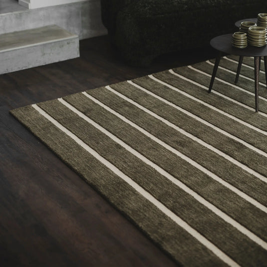 Jakobsdals Deco Stripe Matta, Grön