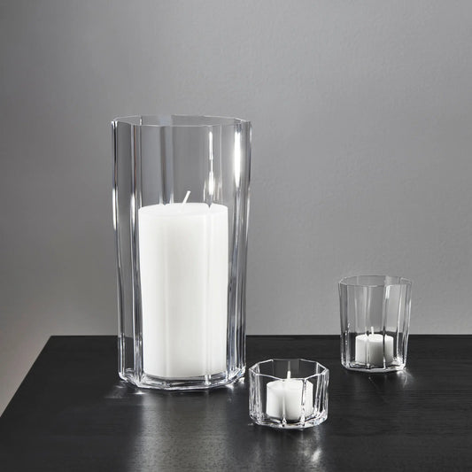 Orrefors, Reed Stormlykta 25 cm, Klar-Silvra Home