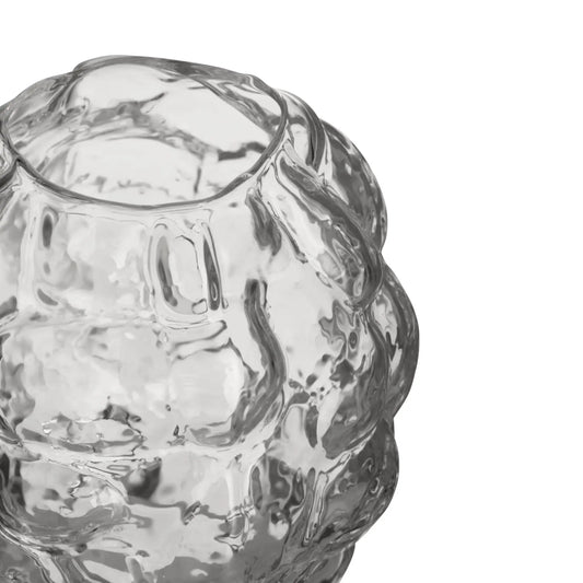 Kosta Boda, Moss Vas 11,5 cm, Klar-Silvra Home