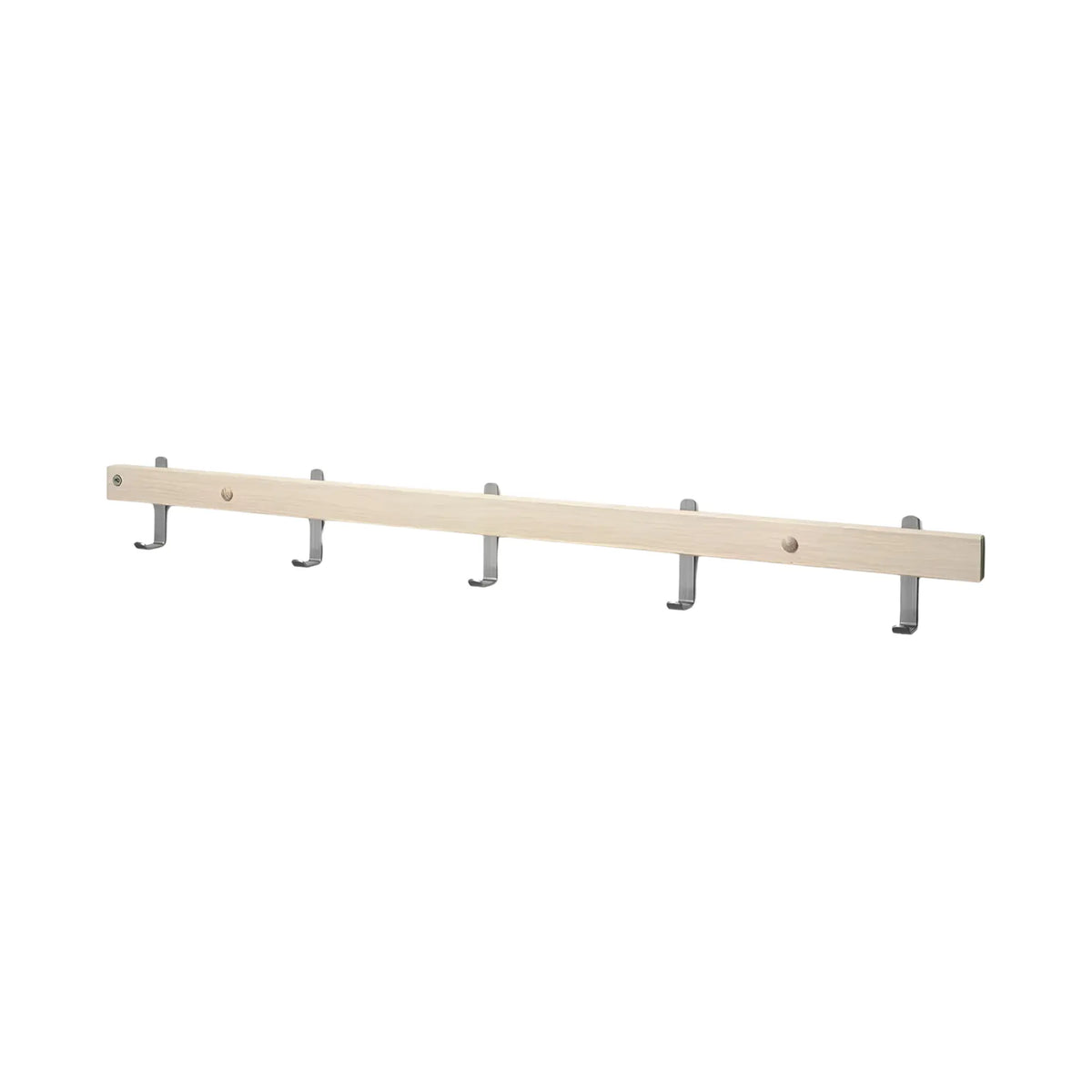 Oscarssons Möbel Nadja Kroklist II 90 cm, Vitoljad Ek/Slipat stål