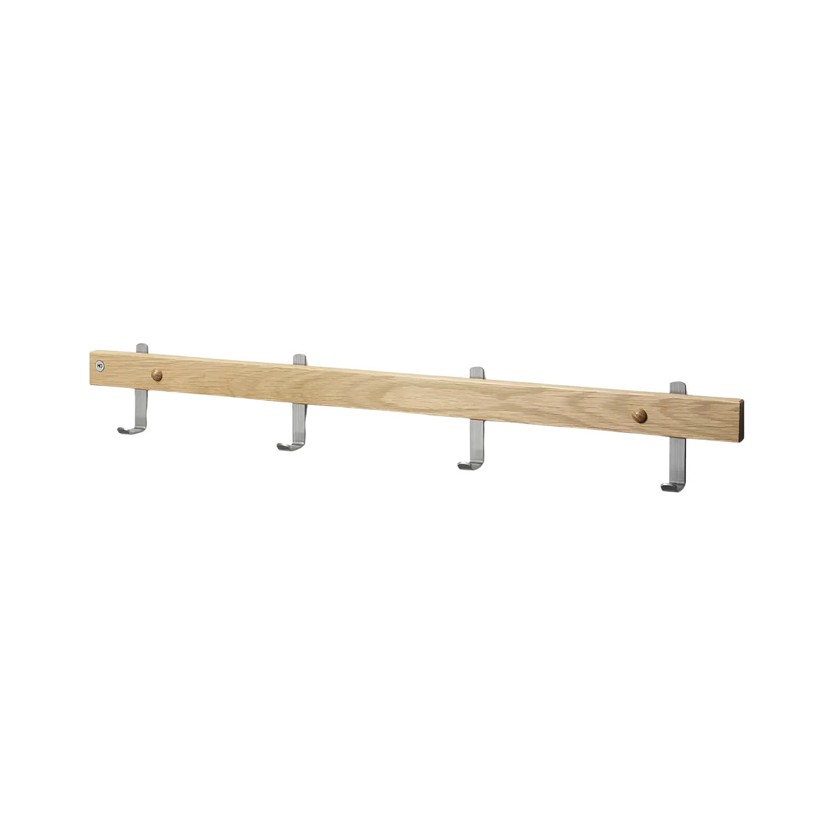 Oscarssons Möbel Nadja Kroklist II 70 cm, Oljad Ek/Slipat stål