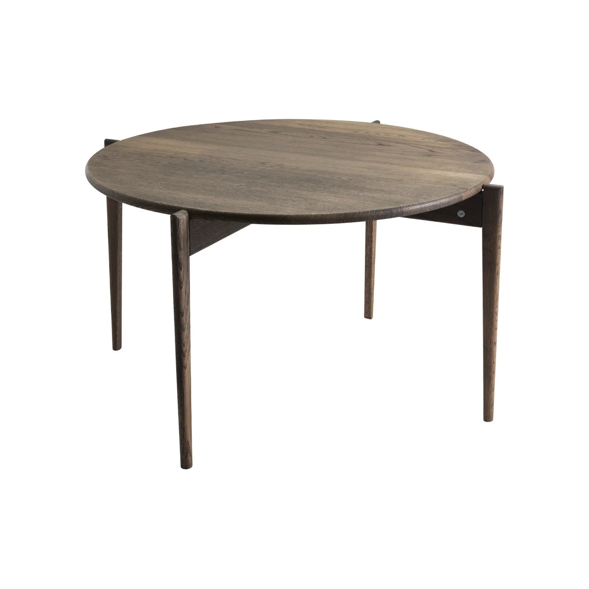 Oscarssons Möbel Tilia Soffbord Ø88x48 cm, Rökt Ek
