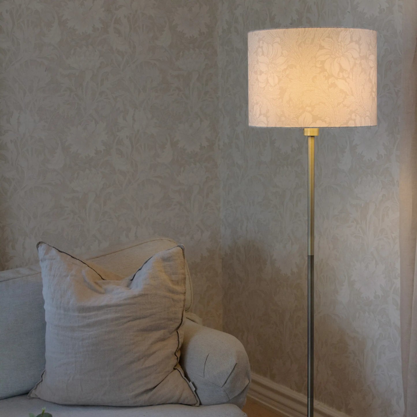 PR Home Amy Golv Mässing 25cm, Acanthus