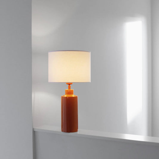 PR Home, Solo Bordslampa 46 cm, Blank Orange
