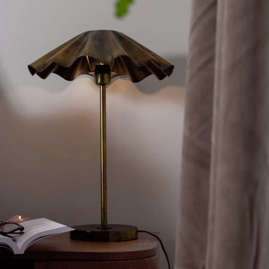 PR Home, Aira Bordslampa 54 cm, Oil Brass