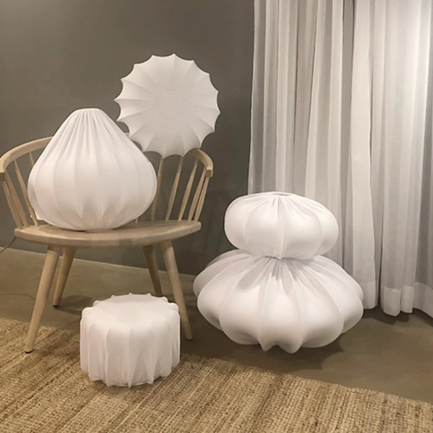 PR Home Dalia Takskärm 40cm, Vit