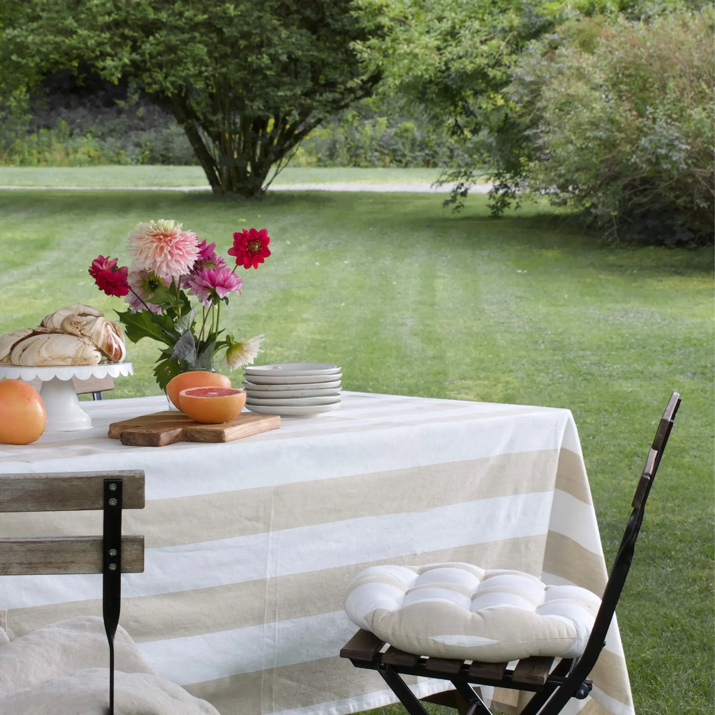 Svanefors Louise Duk 145x250cm, Beige