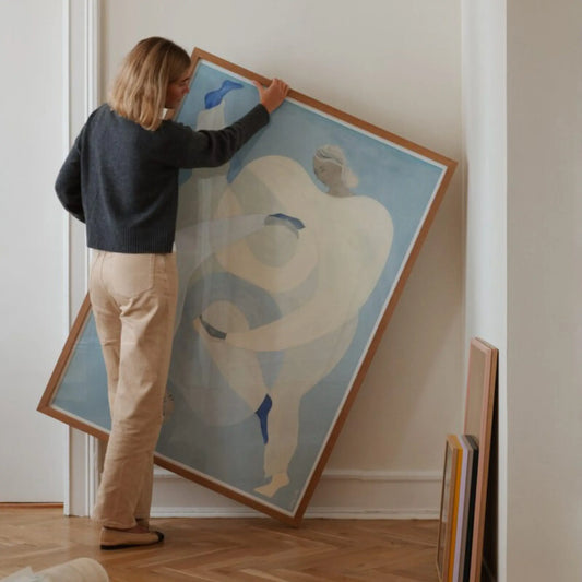 The Poster Club Hold You - Blue Poster 100x140
