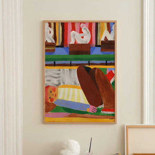The Poster Club Sculpture Street 70x100