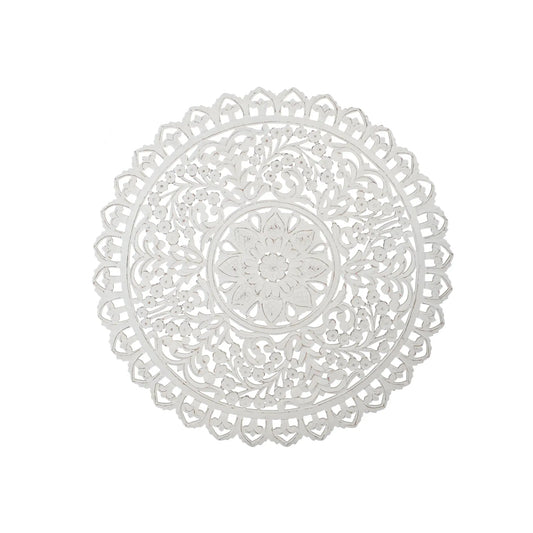 Affari of Sweden, Carve Väggdekoration L, Vit