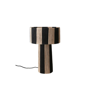 Affari of Sweden, Jullan Bordslampa M, Svart/natur
