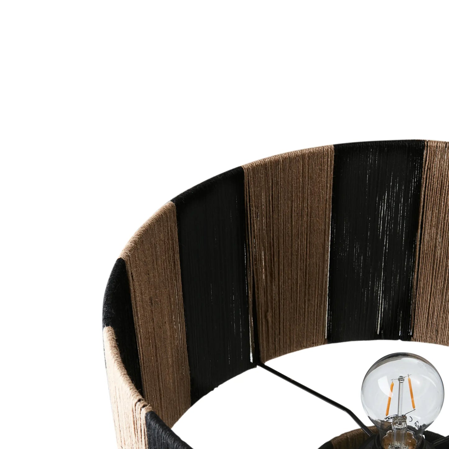 Affari of Sweden, Jullan Bordslampa L, Svart/natur