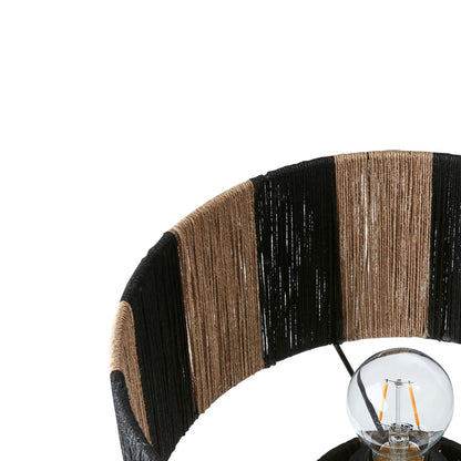 Affari of Sweden, Jullan Bordslampa M, Svart/natur