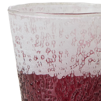 Affari of Sweden, Ally Värmeljushållare, Burgundy/vit