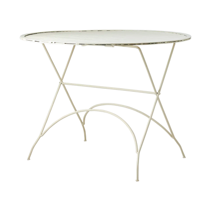 Affari of Sweden, Visby Köksbord, Elfenben-Silvra Home