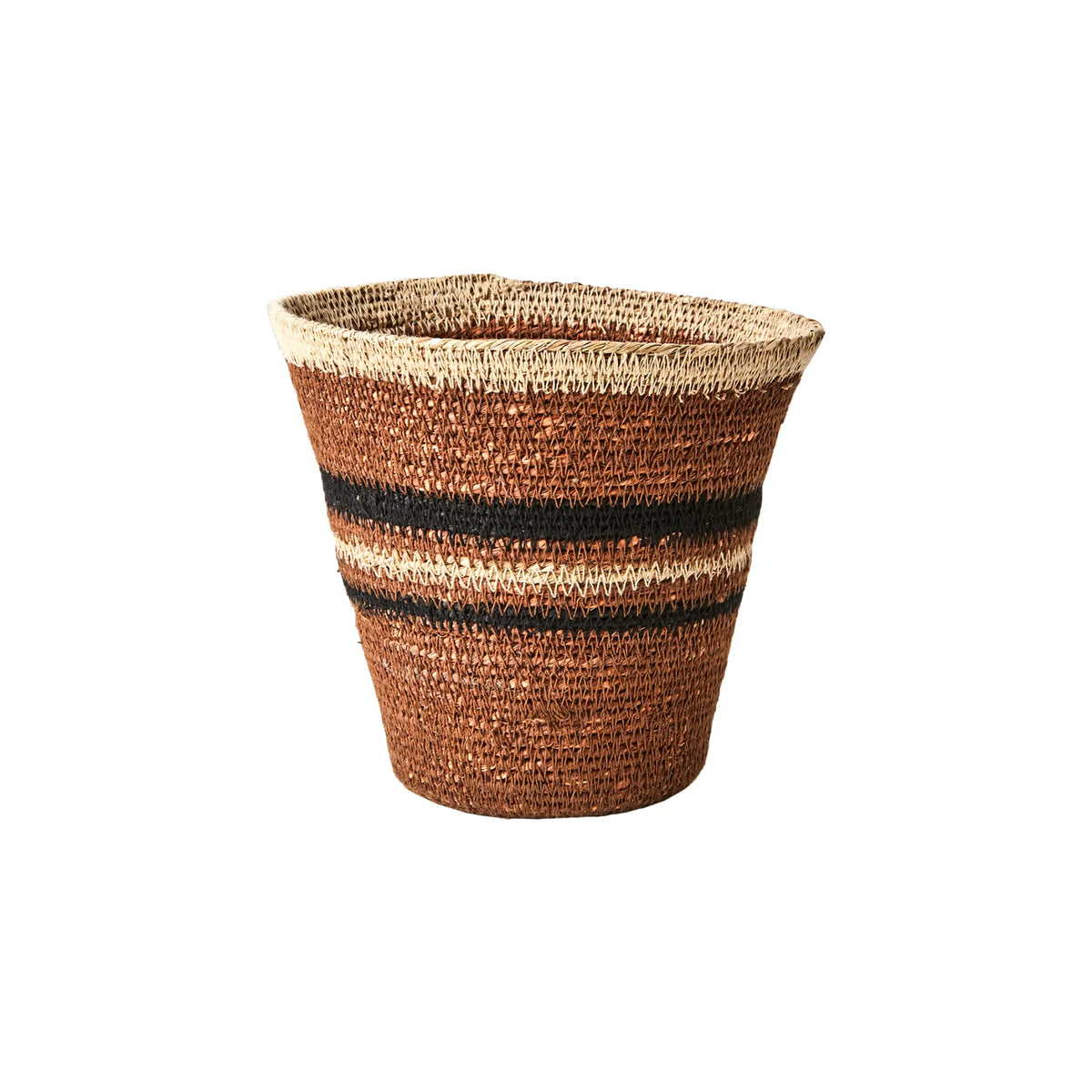 Affari of Sweden Madiba Korg, Set Om 3, Brun/beige/svart