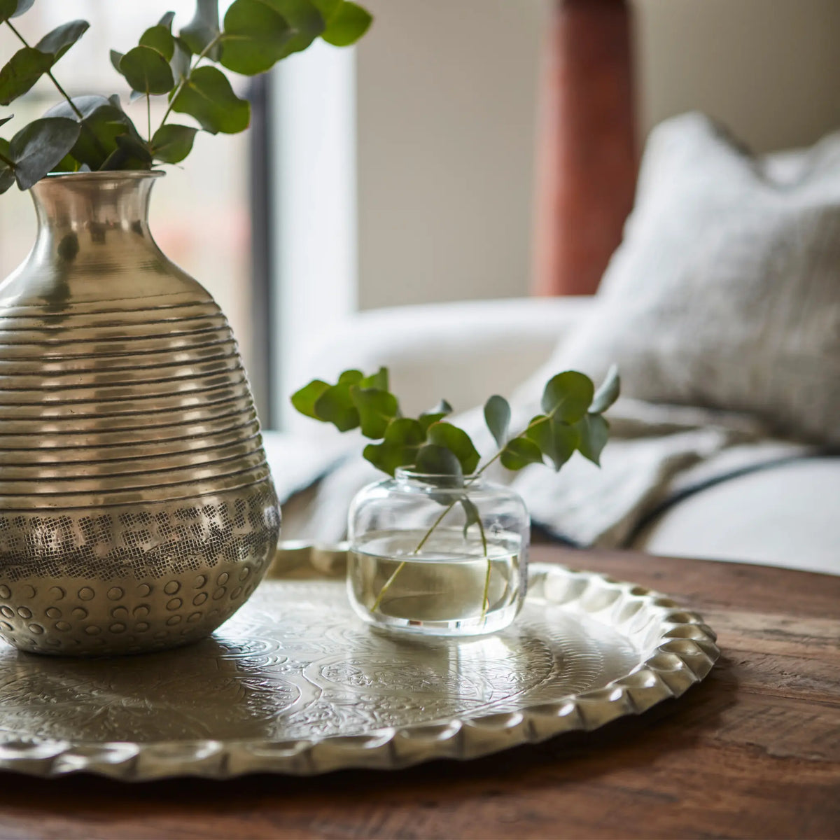 Affari of Sweden Eldorado Fat S Ø50 cm, Silverfärgad