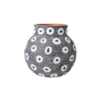 Affari of Sweden Camille Kruka L Ø27 cm, Svart/vit