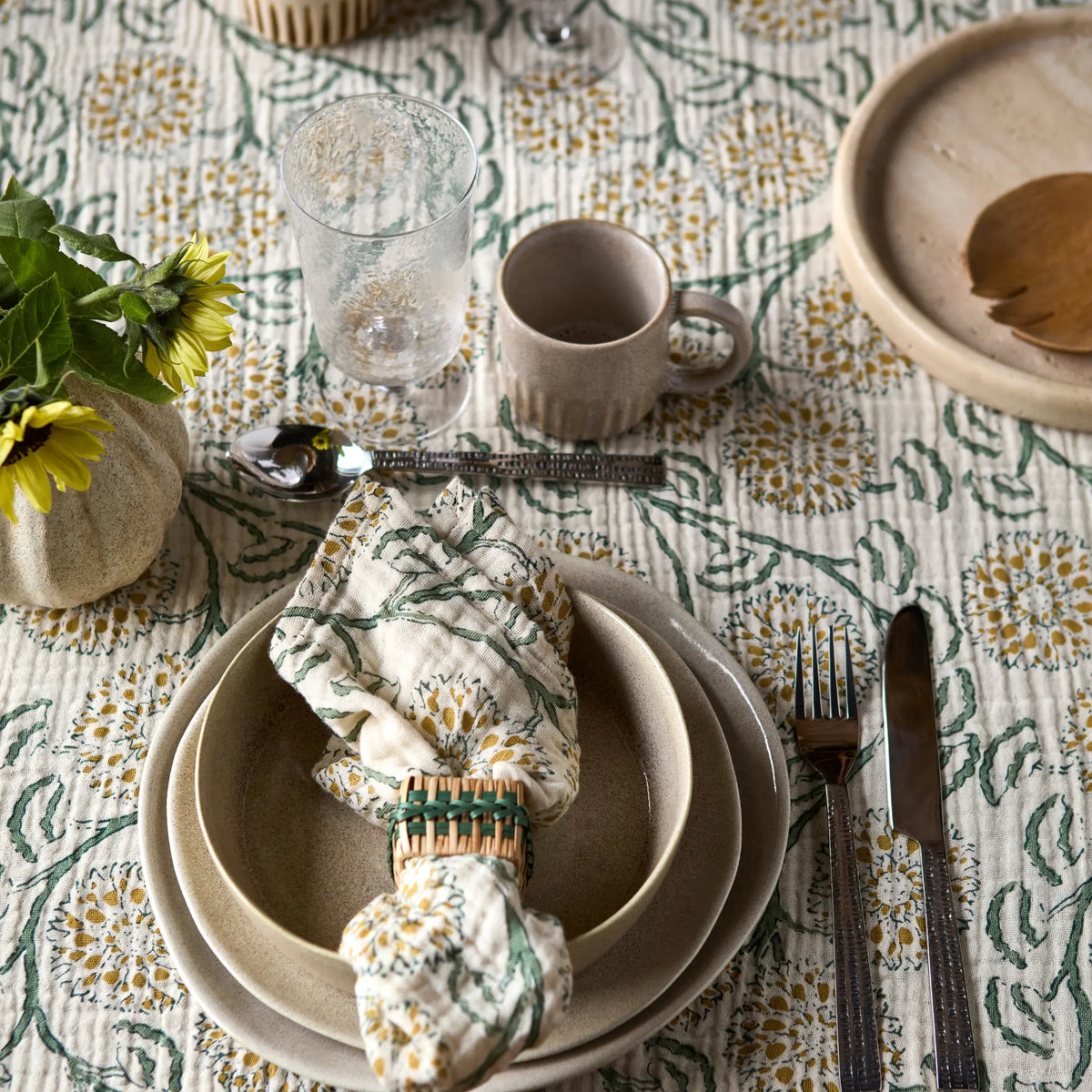 Affari of Sweden Thyme Fat Ø25 cm, Beige