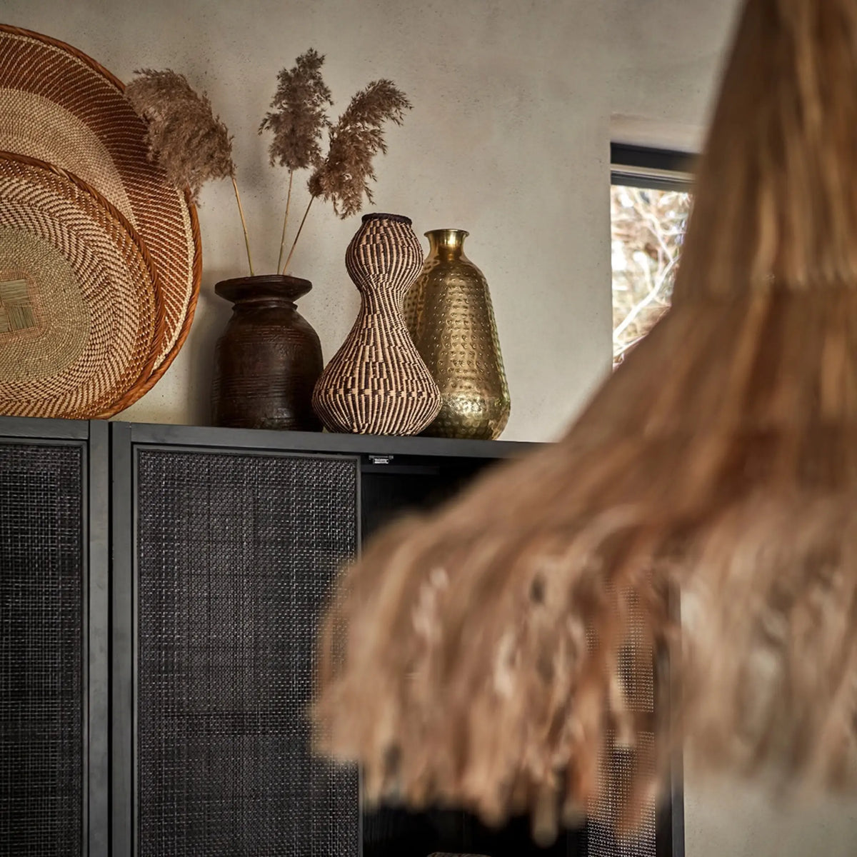 Affari of Sweden Tribe Urna, Natur/brun