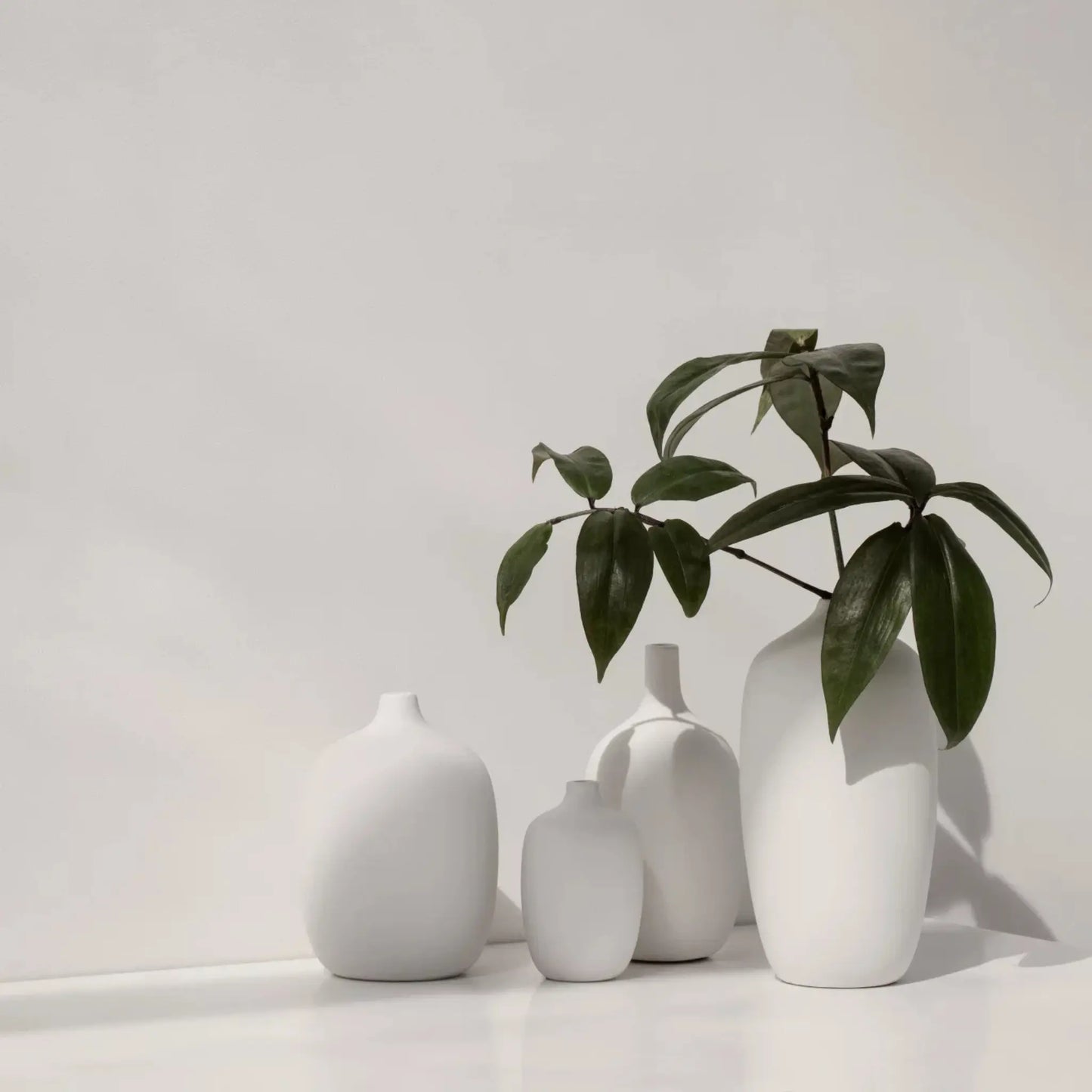blomus Ceola Vas H25 cm Ø13 cm, Vit