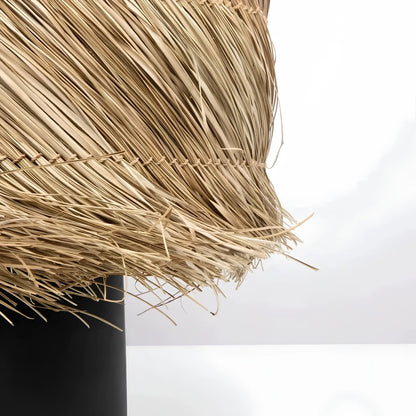 Bazar Bizar The Pandan Bordslampa, Svart/Natur