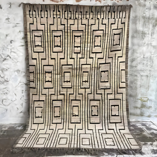 Bazar Bizar The Handwoven Afghan Matta #1061
