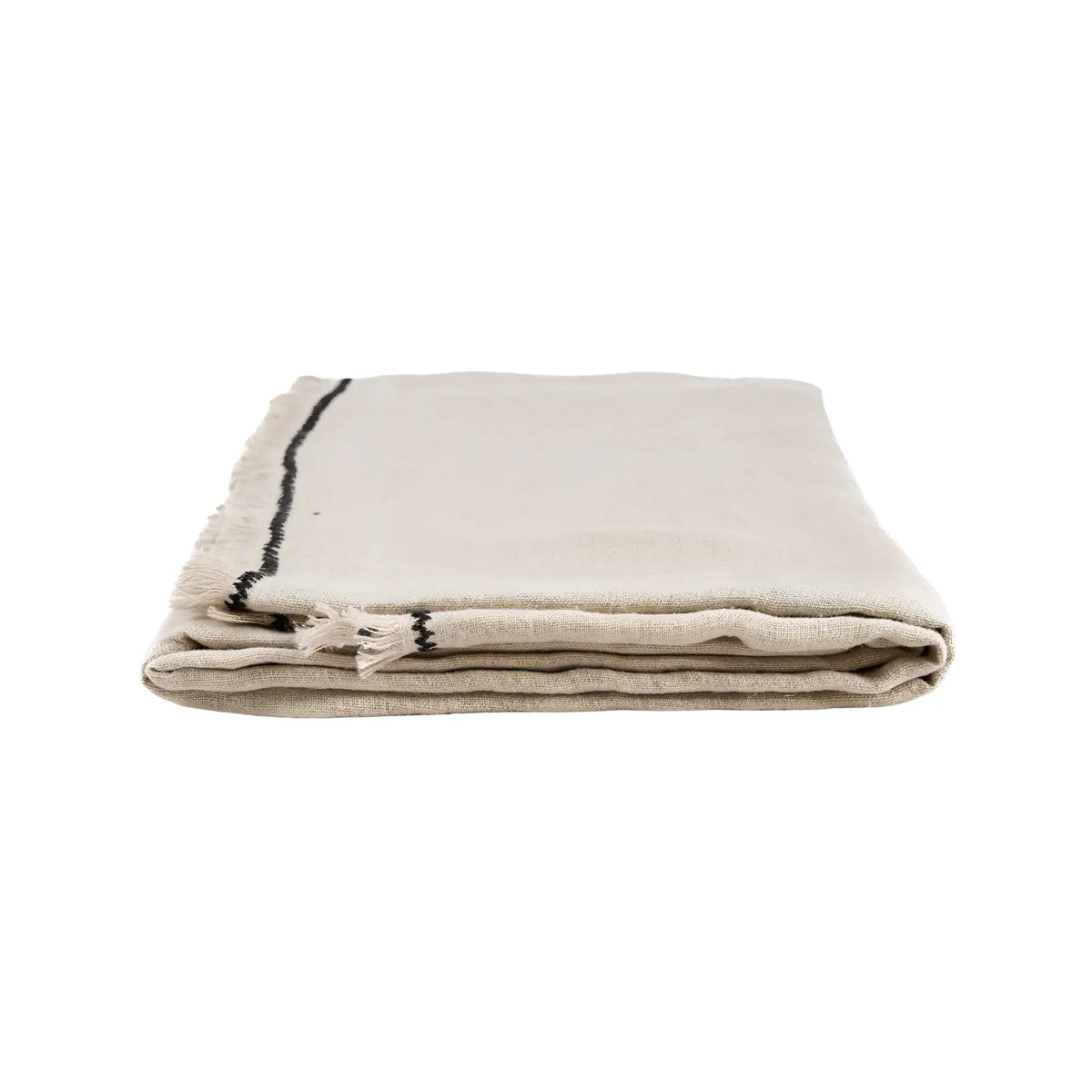 Bazar Bizar The Tuscany Bordsduk 150x250 cm, Natur/Svart