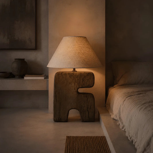 Bazar Bizar The L’Objet Bordslampa L, Brun