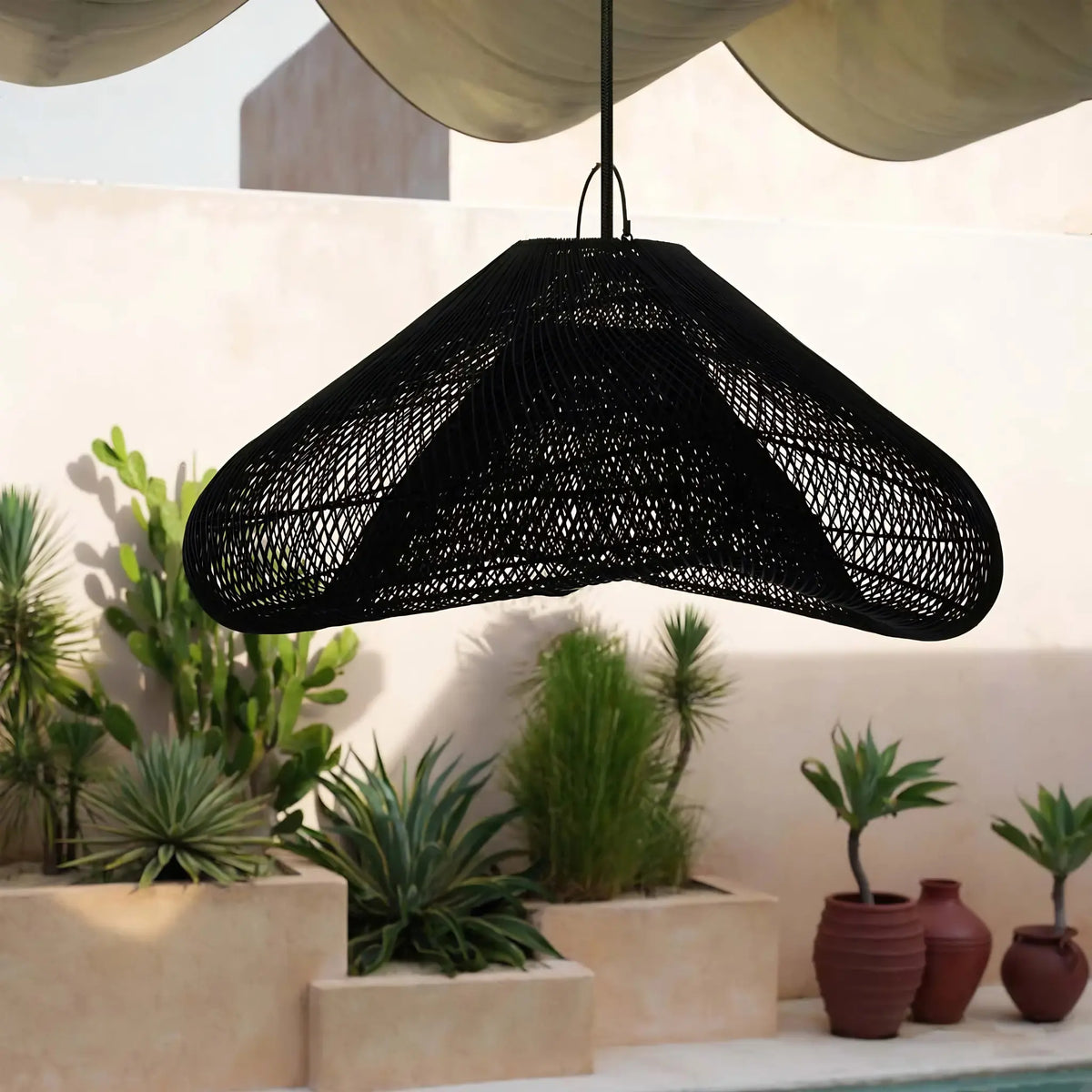 Bazar Bizar The Cloud Taklampa XXL, Svart