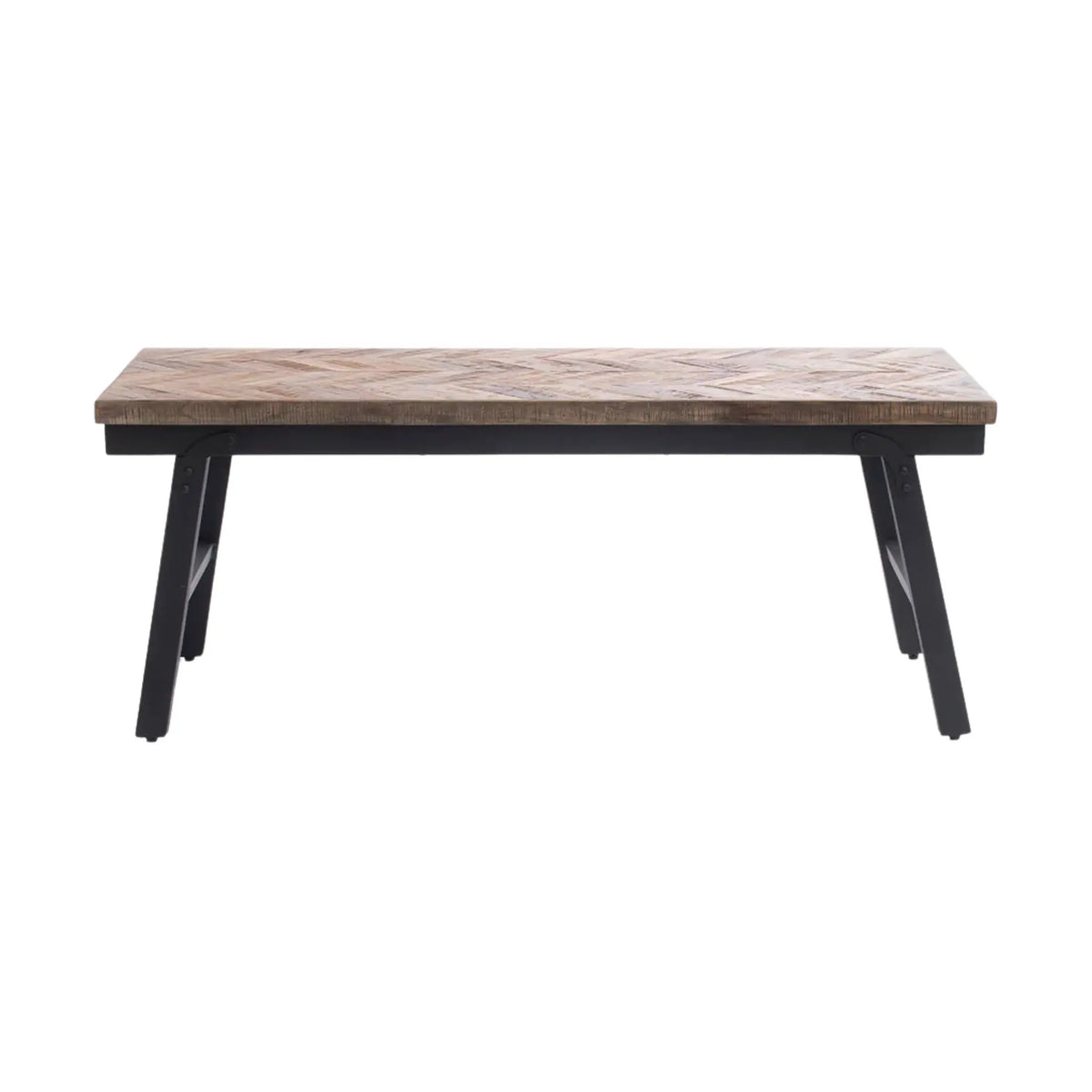 Bazar Bizar The Herringbone Bänk 110 cm, Natur