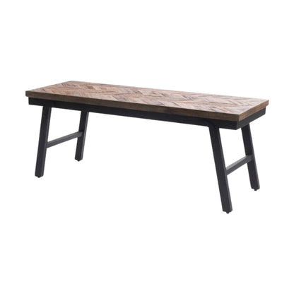 Bazar Bizar The Herringbone Bänk 110 cm, Natur