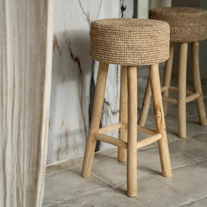 Bazar Bizar The Raffia Barstol